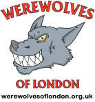 Werewolves logo with web address